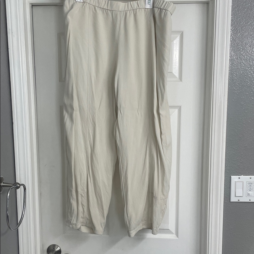 Eileen Fisher Men's Cream Joggers